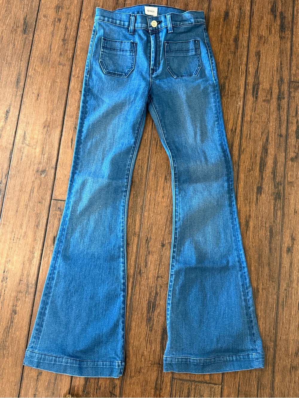 Hudson Jeans Women's Blue Flare Denim